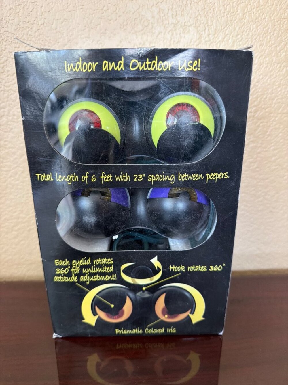 2009 Mystic Industries Peep n’ Peepers Halloween Flashing Eyes – 2 Sets - Picture 10 of 16